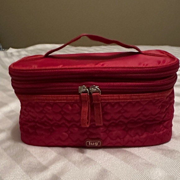 lug Handbags - LUG Two-Step Cosmetic Case - Red